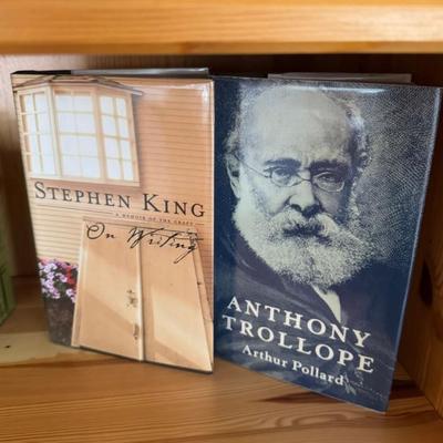 944 First Edition Anthony Trollope & Stephen King Books