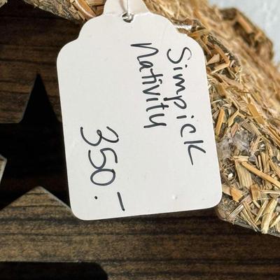 Lot 13: Simpick Nativity Set