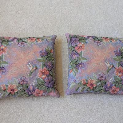 Hummingbird Throw Pillow Covers (FD)