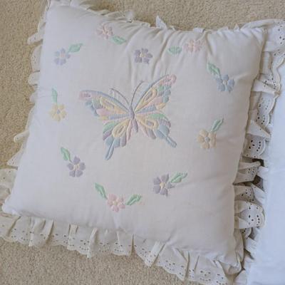Butterfly Throw Pillows (FD)