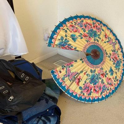 Lot 14: Bed Frame, Luggage & More
