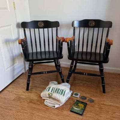950 Pair of University Of South Florida Captain Chairs