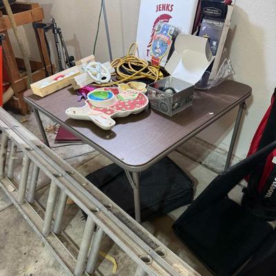 Lot 21: Ladder, Tools & More