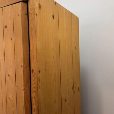 954 Pine Wood Gun Safe