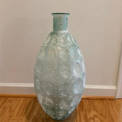 957 Frosted Glass Vase