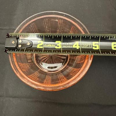 Lot of Vintage Pink Depression Glass