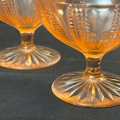 Lot of Vintage Pink Depression Glass