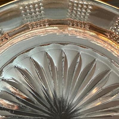 Lot of Vintage Pink Depression Glass