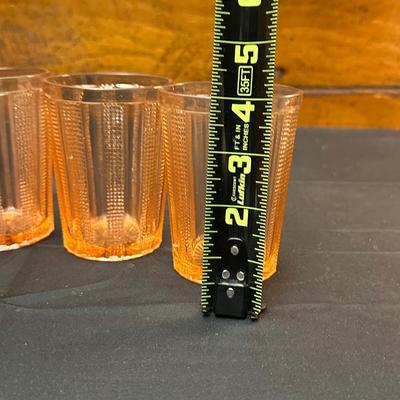 Lot of Vintage Pink Depression Glass