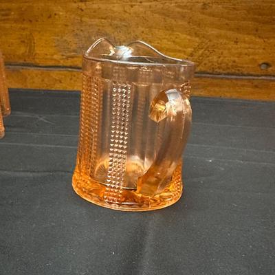 Lot of Vintage Pink Depression Glass