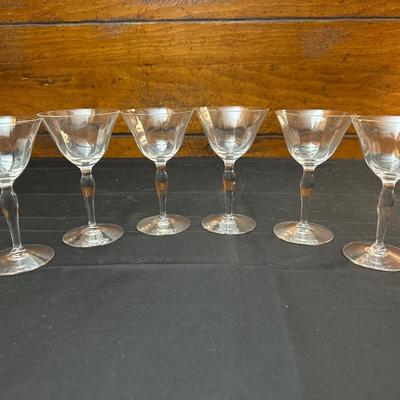 Vintage Cordial Glasses