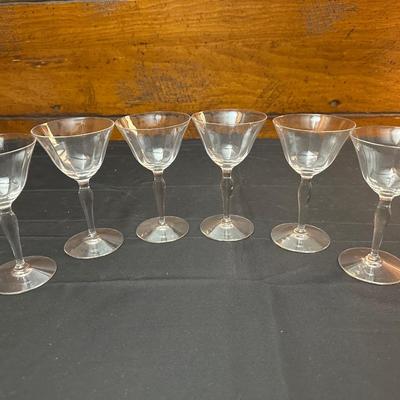 Vintage Cordial Glasses
