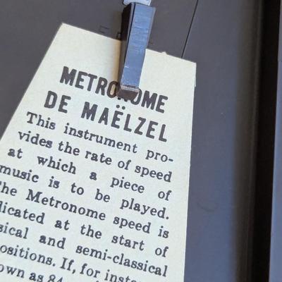 Seth Thomas Metronome Model E500-000 (FR)