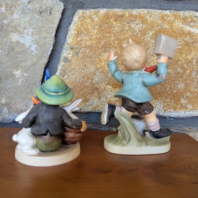 Napcoware Boy & His Dog & Hummel West Germany Playmates (FR)
