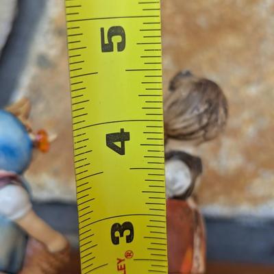 Vintage Hummel West Germany Little Helper With Label & Sister (FR)