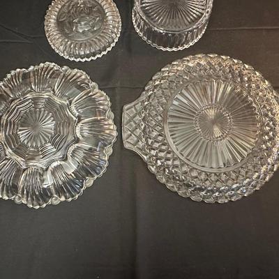 Lot of Vintage Patterned Dishes