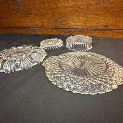 Lot of Vintage Patterned Dishes