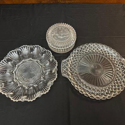 Lot of Vintage Patterned Dishes