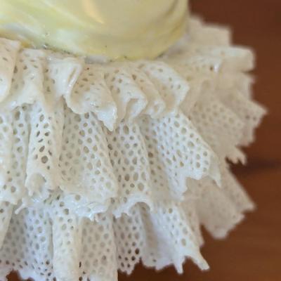 Dresden Porcelain Lace Weave Figurine (FR)