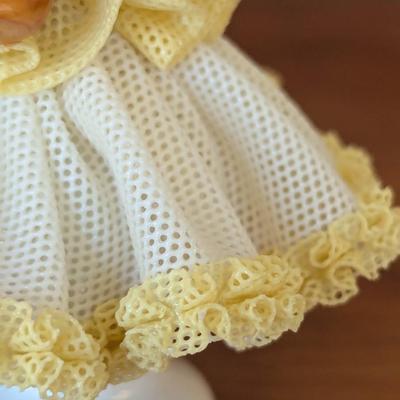 Dresden Porcelain Lace Weave Figurine (FR)