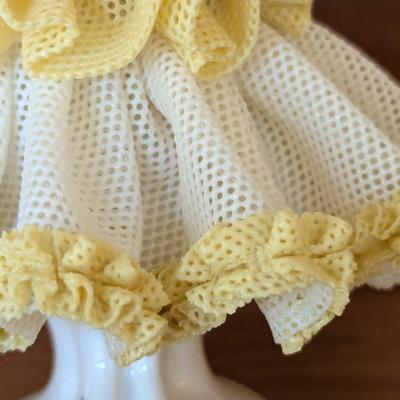 Dresden Porcelain Lace Weave Figurine (FR)