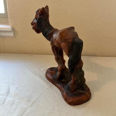 CM RUSSELL "TALES OF THE OLD WEST" 4 FAMOUS WESTERN PAINTINGS AND A HORSE STATUE