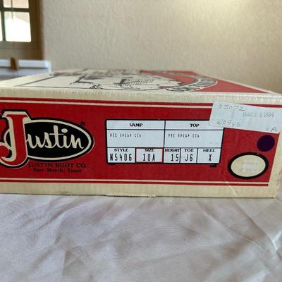 LIKE NEW LADIES JUSTIN WESTERN BOOTS SIZE 10A