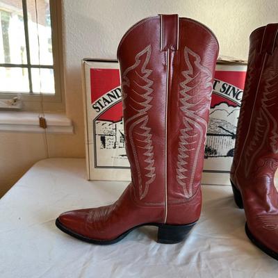 LIKE NEW LADIES JUSTIN WESTERN BOOTS SIZE 10A