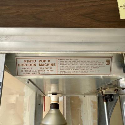 MOVIE THEATRE PINTO POP 8 POPCORN MACHINE