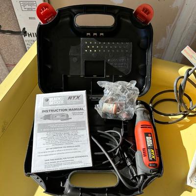 RTX ROTARY TOOL AND A DEWALT PALM SANDER