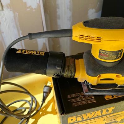 RTX ROTARY TOOL AND A DEWALT PALM SANDER
