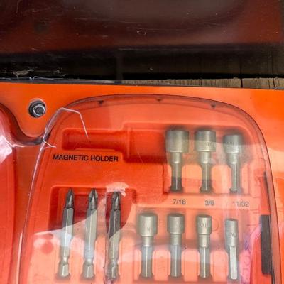 54 PIECE SCREWDRIVING SET AND MORE