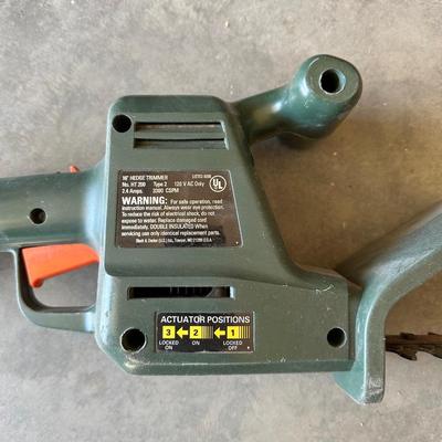 ELECTRIC LEAF BLOWER AND HEDGE TRIMMERS