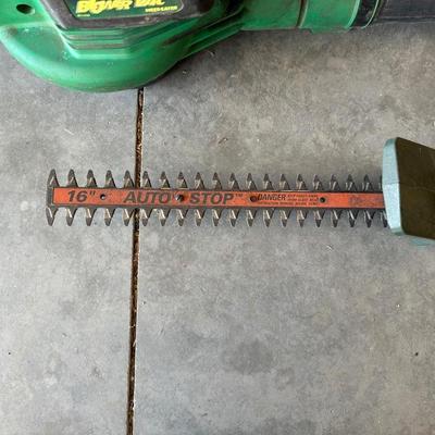 ELECTRIC LEAF BLOWER AND HEDGE TRIMMERS