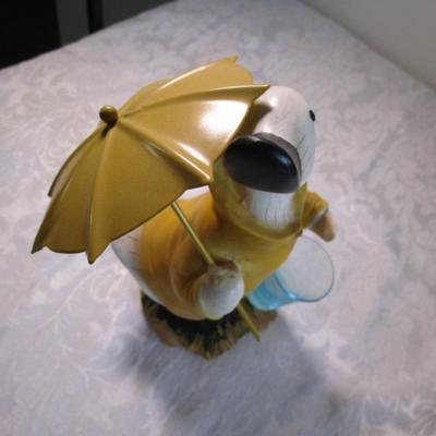 Duck rain gauge