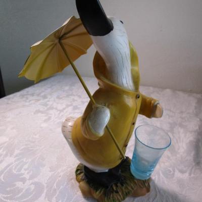 Duck rain gauge