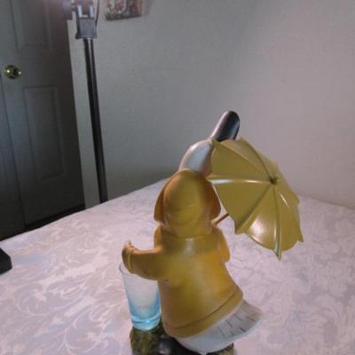 Duck rain gauge