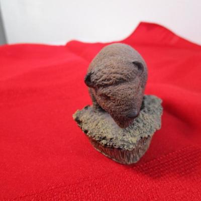 Bronze Wildlife Collection Small Buffalo display figure