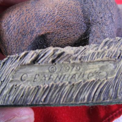 Bronze Wildlife Collection Small Buffalo display figure