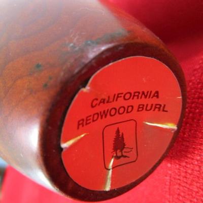 California Redwood Burl vase