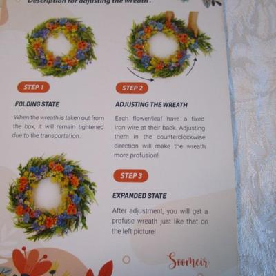 Soomeir spring wreath