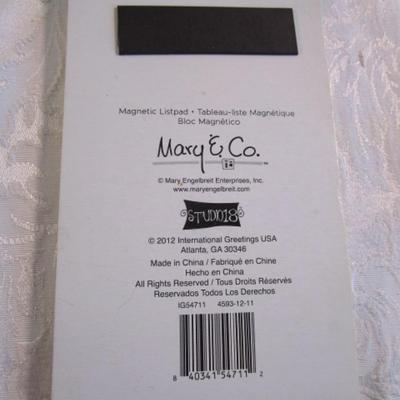 3 journals, 1 address book, 1 Mary Engelbreit pad