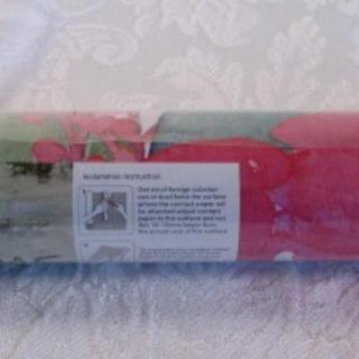 1 roll Vinyl Self- Adhesive floral wall/contact paper