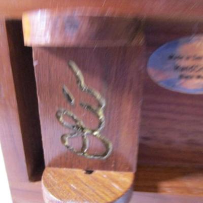 Wood musical cable car