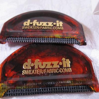 Suede cleaners, fabric shavers, lint brush