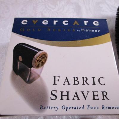 Suede cleaners, fabric shavers, lint brush