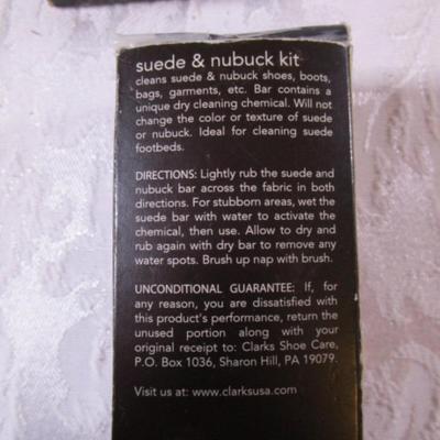 Suede cleaners, fabric shavers, lint brush