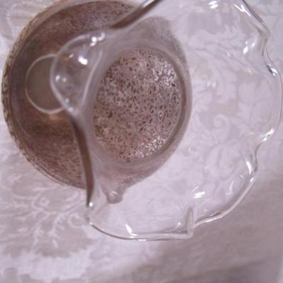 Vintage Ransgil bud vase with 22k Gold gilding