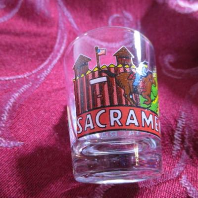 Sacramento shot glass