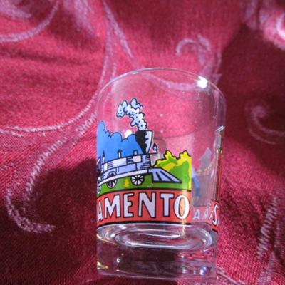 Sacramento shot glass